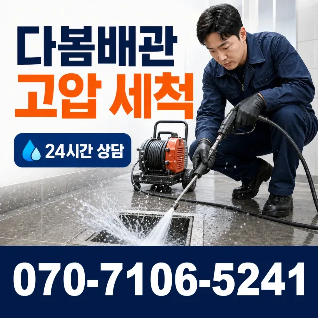 과천시 중앙동 하수구청소 상담 이미지 4